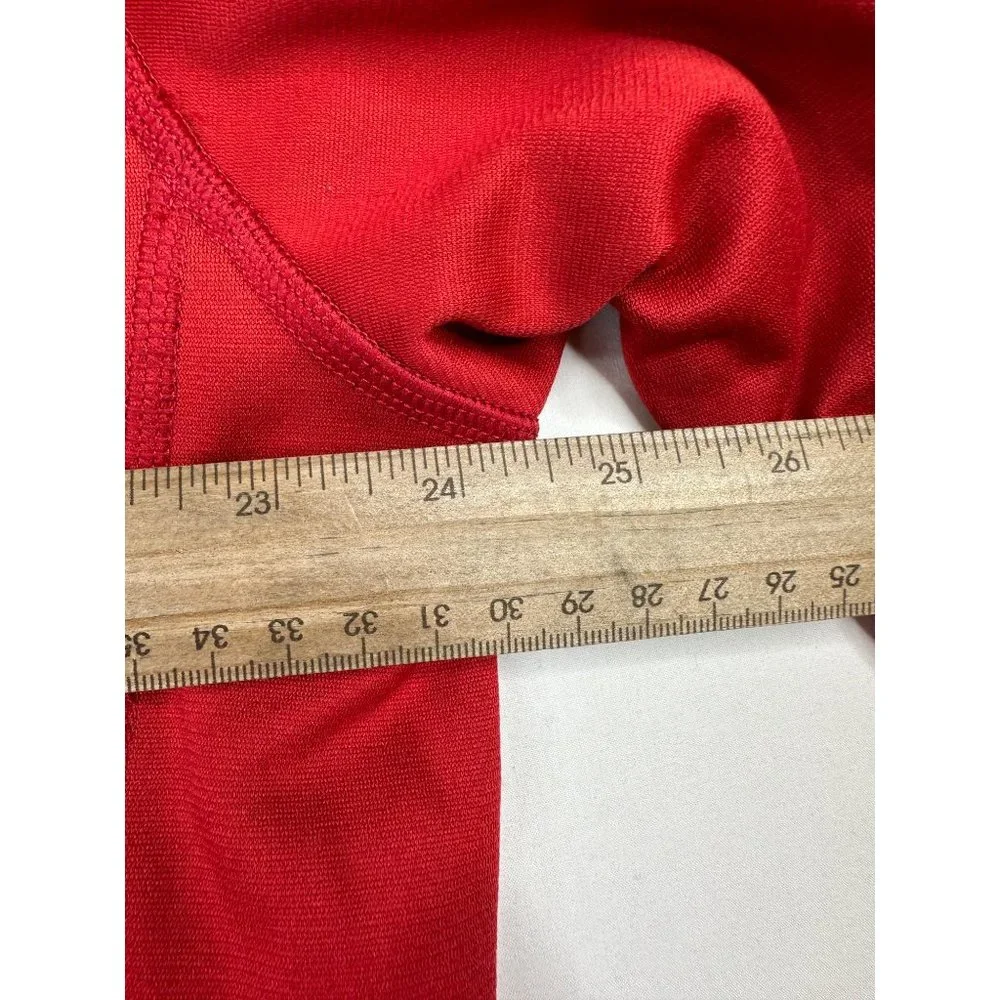The North Face Mens 1/4 Zip‎ Pullover Sweater sz XL Red